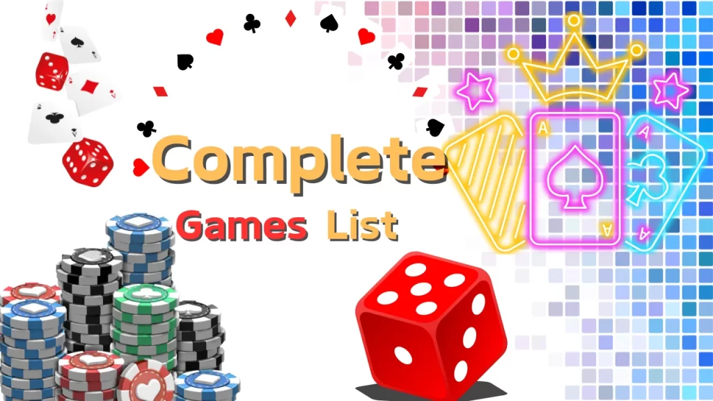 compleate lic games list