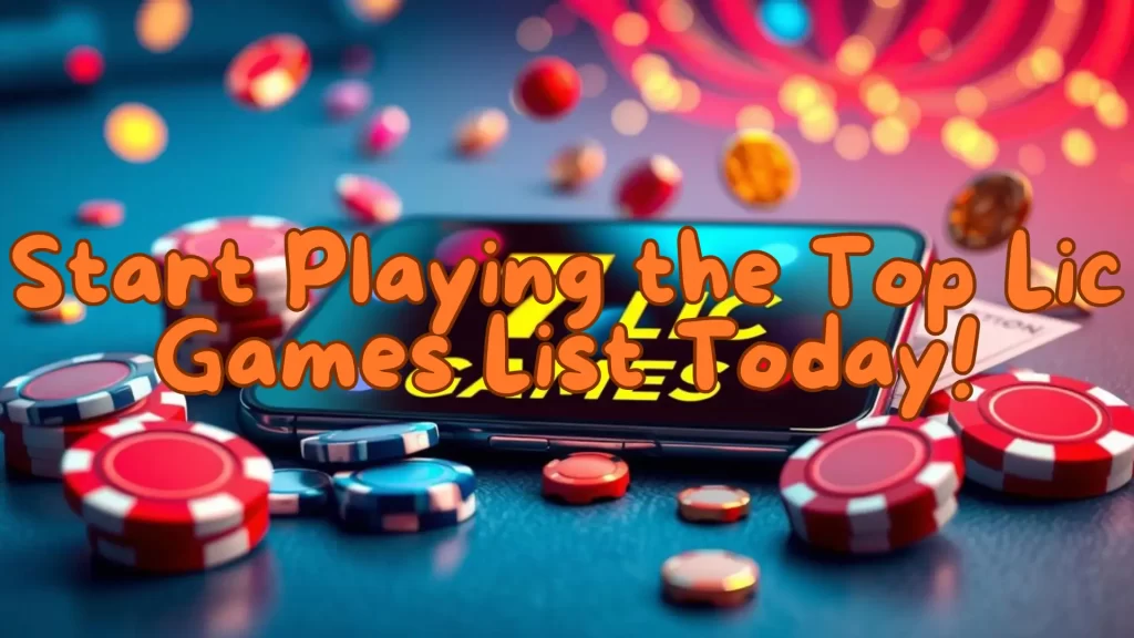 playing the top games on licgames list