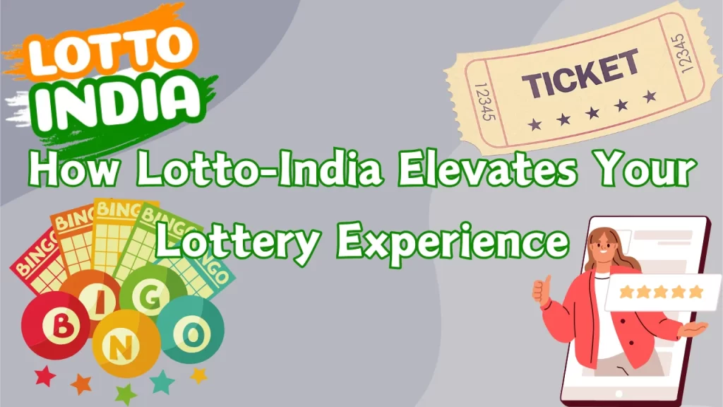 on image text: online lottery ticket india