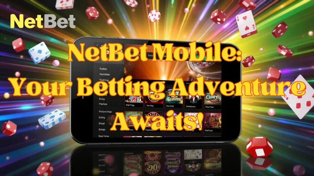 illustration text 'etBet Mobile: Your Betting Adventure Awaits!'