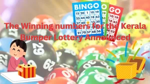 Kerala Bumper Lottery Results