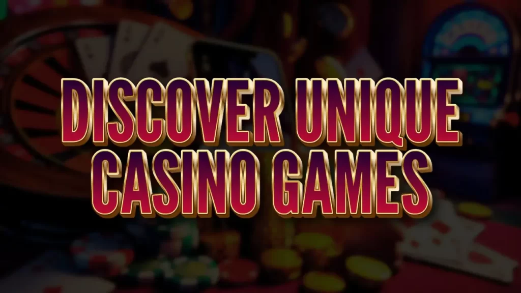 Discovering Unique Casino Games on Tiranga com